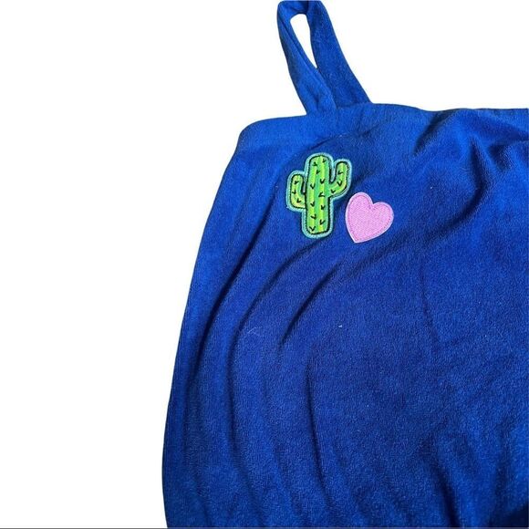 Justice Girl’s 8-10 Cute Terry Romper Like New - Picture 2 of 5